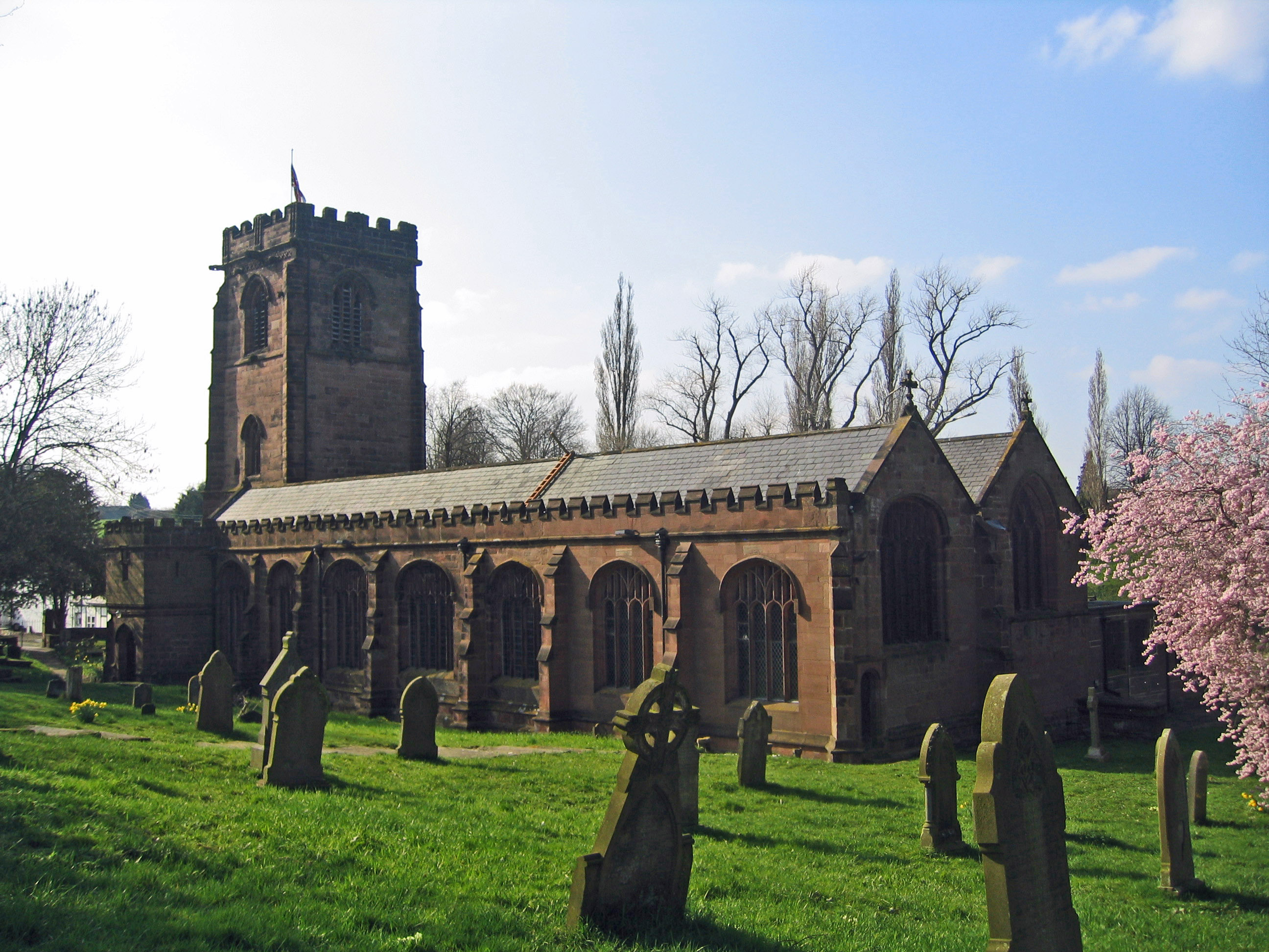 St Chad's Church, Over