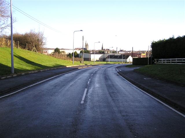 File:Tamlaght Road, Omagh - geograph.org.uk - 318882.jpg