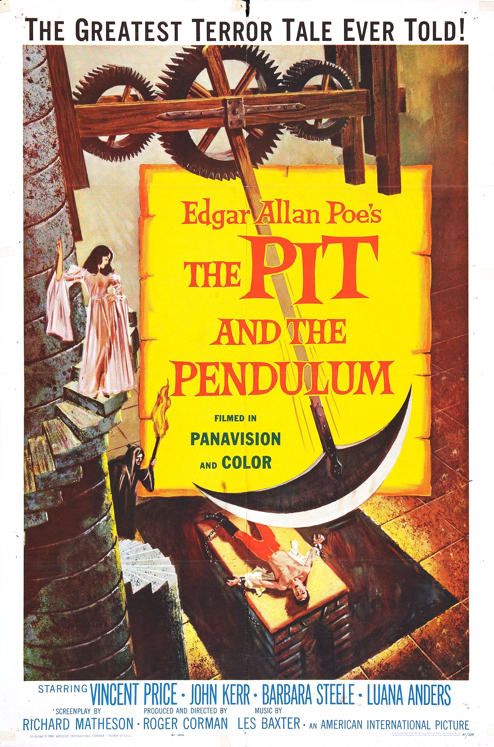 The Pit And The Pendulum 1961 Film Wikipedia