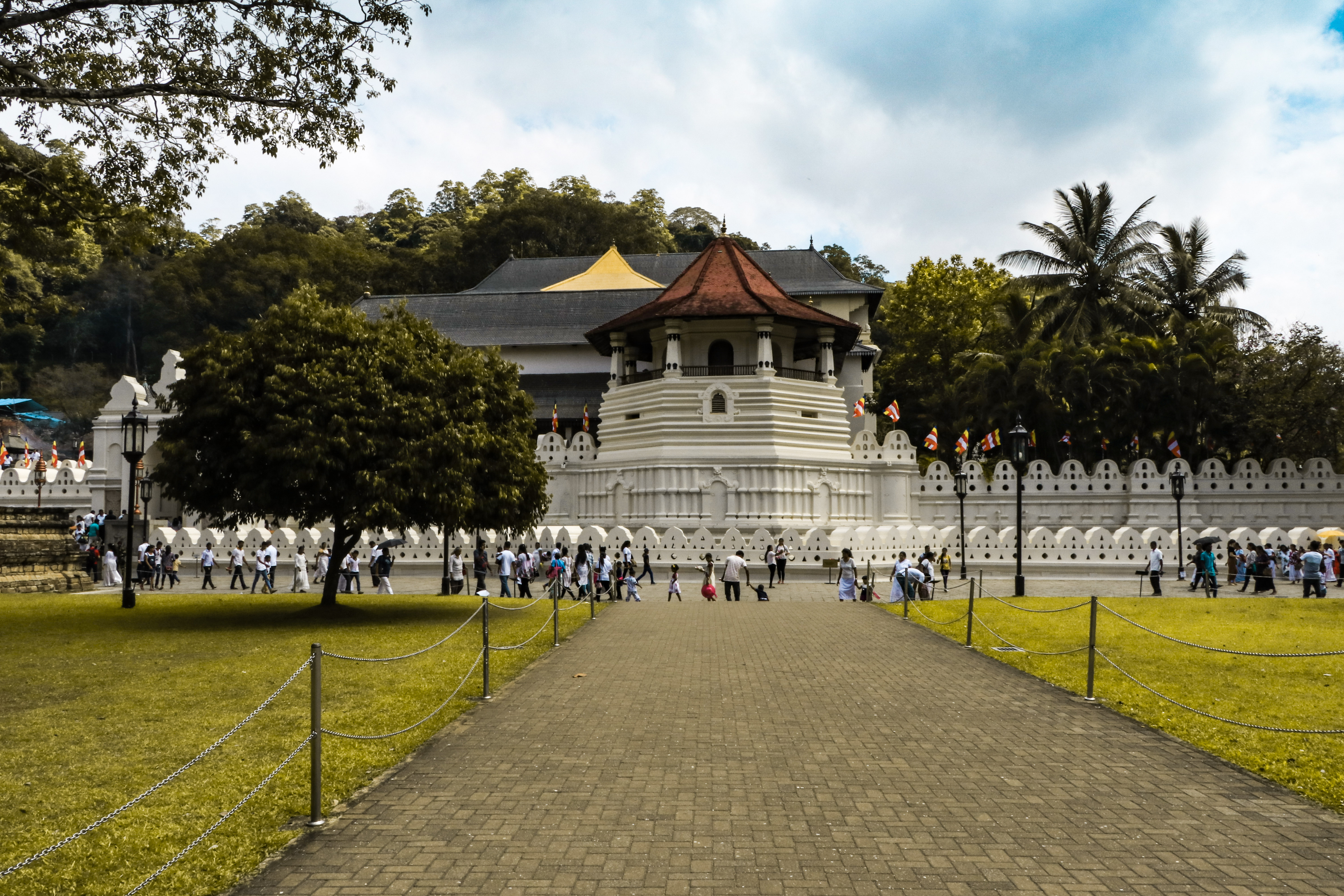 The Temple of the Tooth Relic in Kandy