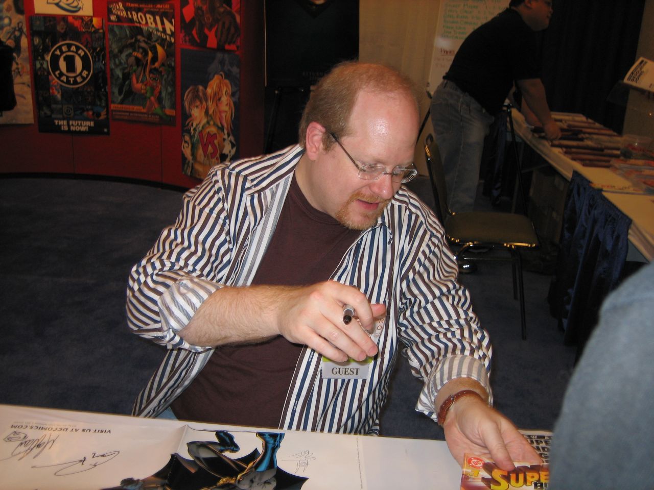 Mark Waid en la WonderCon 2006.