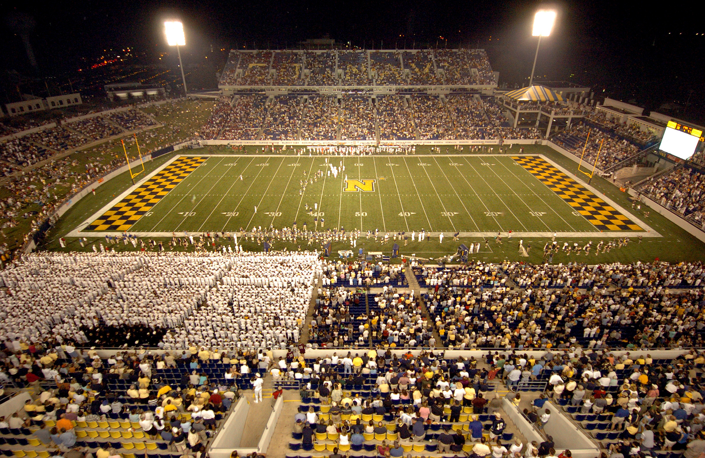 Navy Memorial Stadium Seating Chart