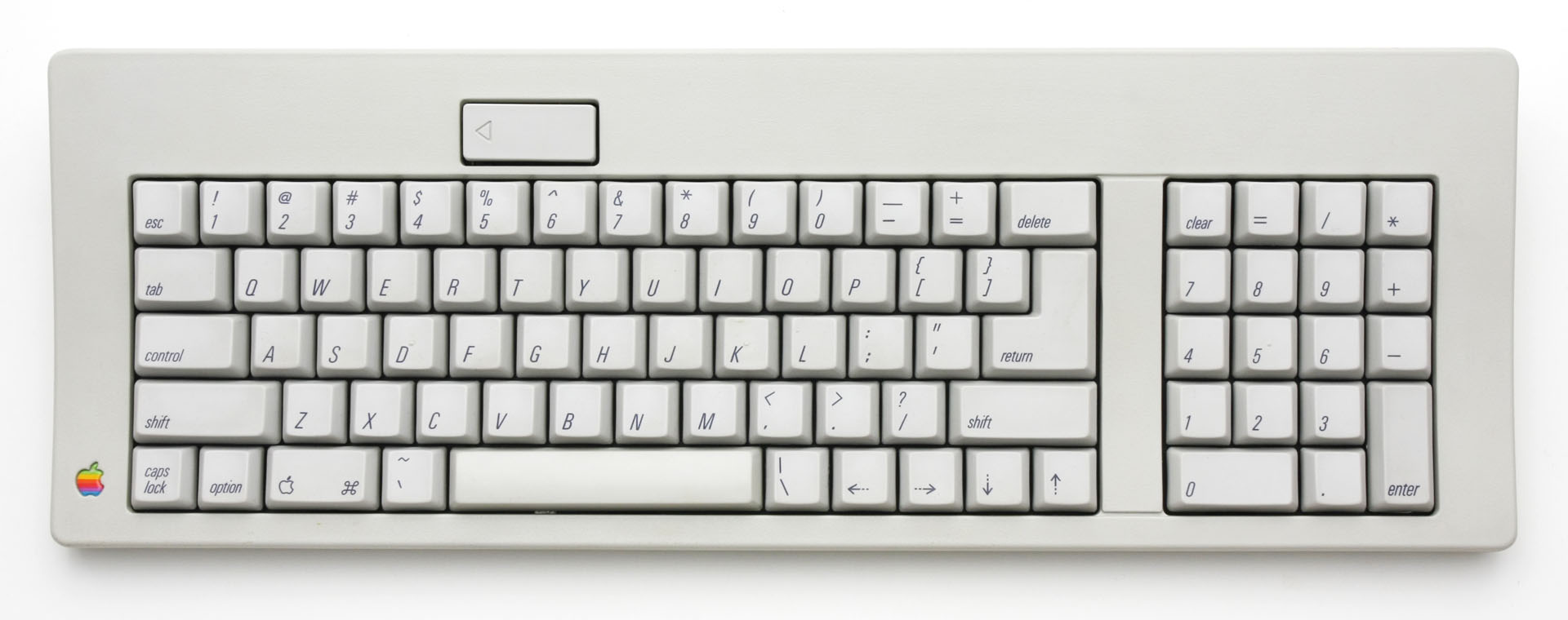 picture of standard keyboard