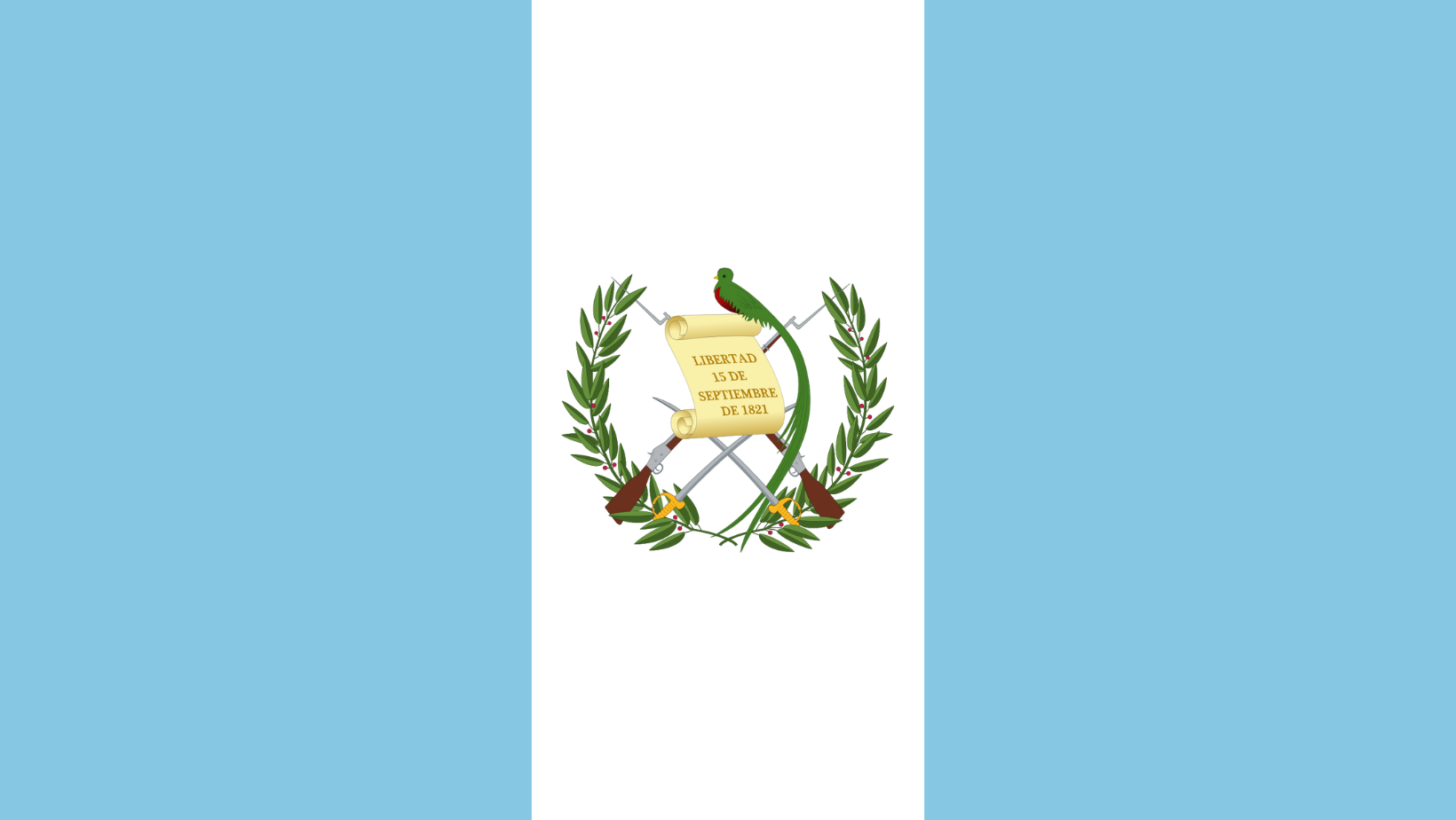 File Bandera De Guatemala Png Wikimedia Commons