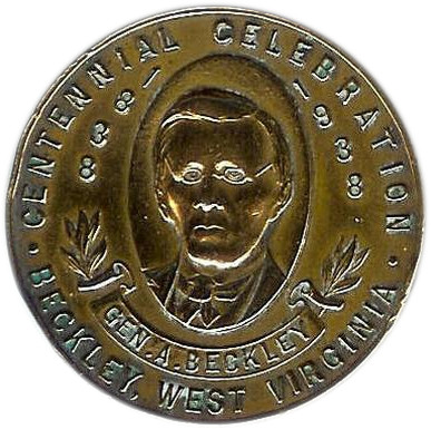 Beckley Centennial Medal
