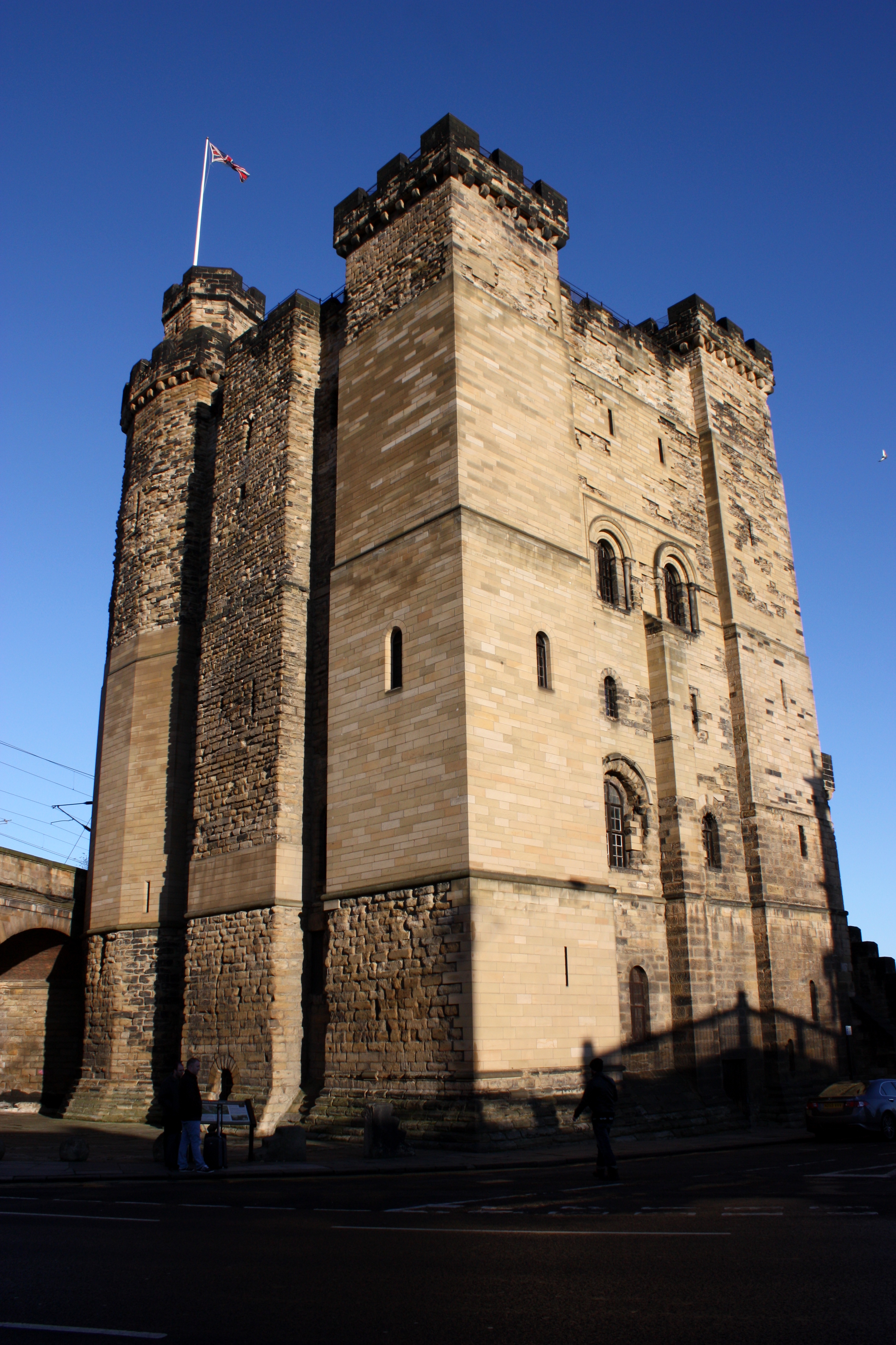 File Castle Keep Newcastle upon Tyne 5 January 2012 jpg 