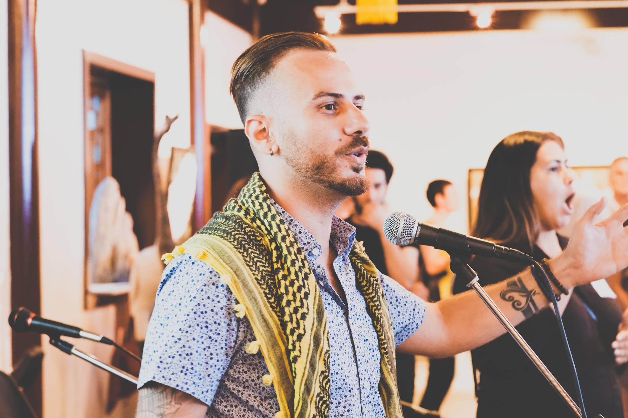 Author and activist Danny Ramadan at the Vancouver Pride Parade 2016 Proclamation event.