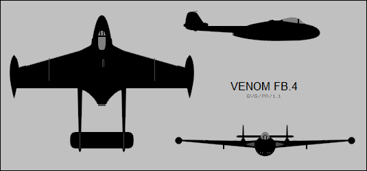 “Vampire” fb.5. De Havilland DH.100 Vampire f.1. Venom fb.4. Vampire f1 VF/272 Rab-n 501sqn RAUXAF. Fb 05 3