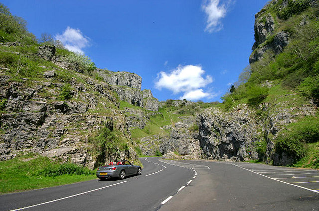 File:Driving up the Gorge - geograph.org.uk - 288664.jpg