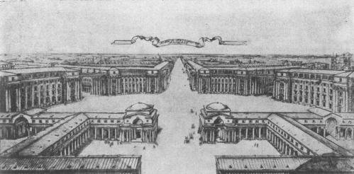 "Nieuw-Petersburg", perspectief, 1912