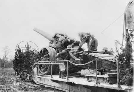 File:German 17 cm railway gun AWM H13304.jpeg