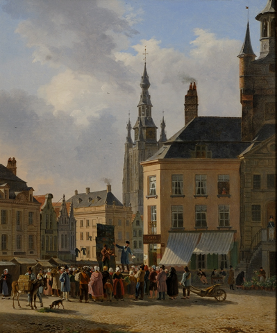 File:Marktdag in Kortrijk Rijksmuseum SK-A-1056.jpeg