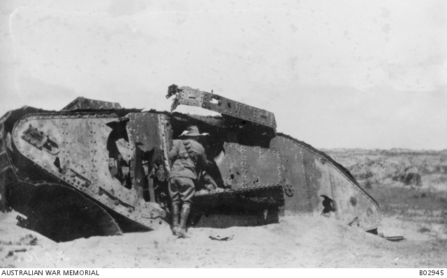 File:One of the tanks destroyed in 2nd Gaza battle - B02945.jpg