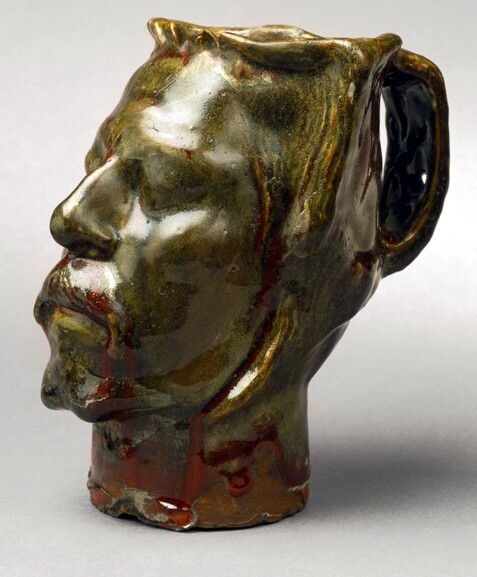 File:Paul Gauguin - Jug in the Form of a Head.jpg