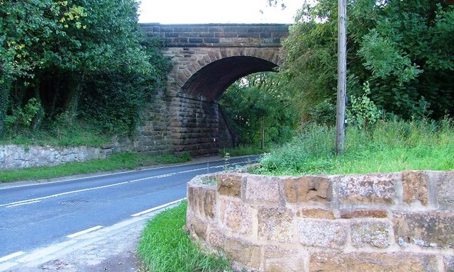 File:Railway Bridge, Stanghow Road - geograph.org.uk - 235018.jpg