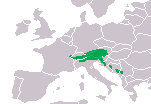 Distribución de la Salamandra alpina