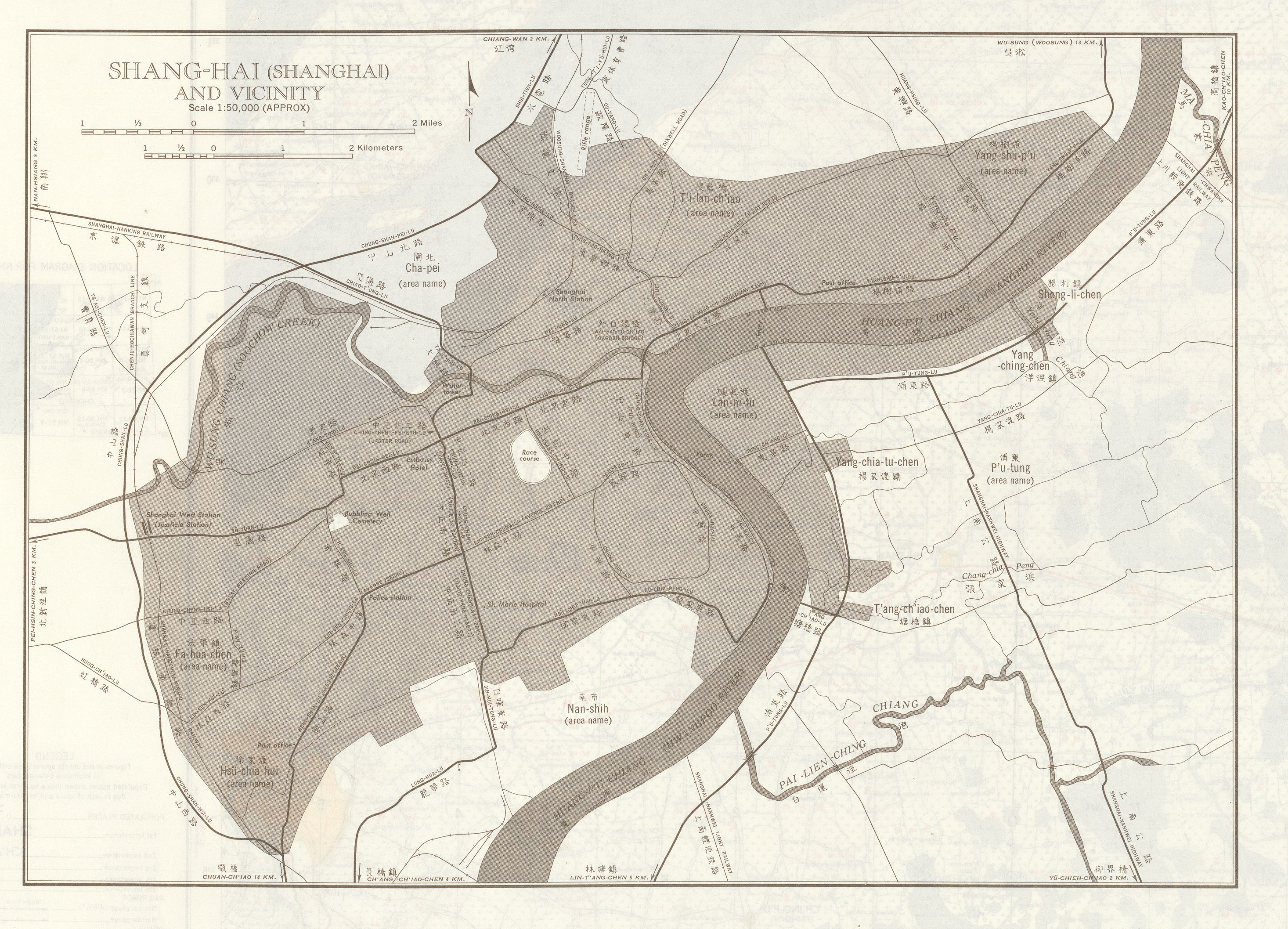 Карта 1954