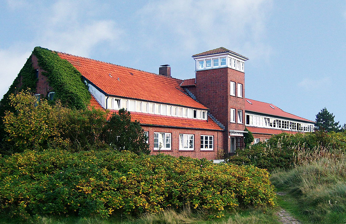 Nordseeinsel Spiekeroog. Hermann-Lietz-Schule (Internatsgymnasium in freier Trägerschaft)