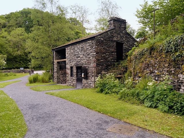 File:Stott Park Bobbin Mill, The Smithy - geograph.org.uk - 3997898.jpg