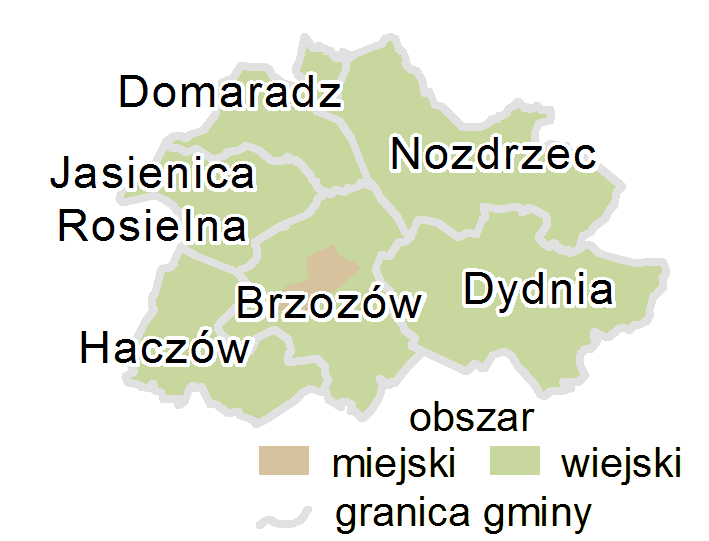 File:Subcarpathian Voivodeship - brzozowski county gminas.png