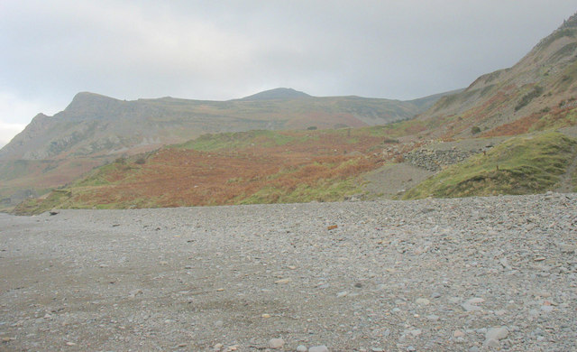 The track from the beach to Porth y Nant village - geograph.org.uk - 717723