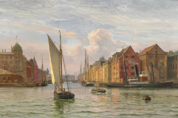 File:View of Nyhavn, Summer Vilhelm Carl Ferdinand Arnesen (1939).jpg