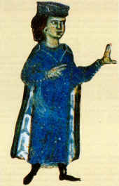 Aquitániai Vilmos 13. századi ábrázolása