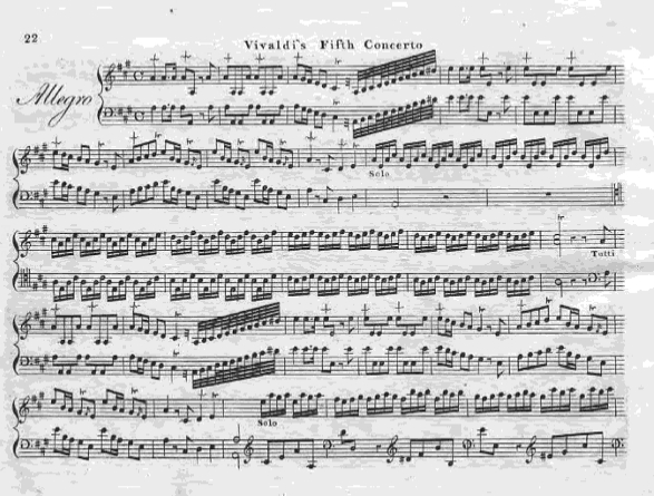 Vivaldi 5th Concerto