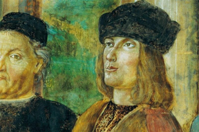 picture of Bernardino Loschi and Aldus Manutius
