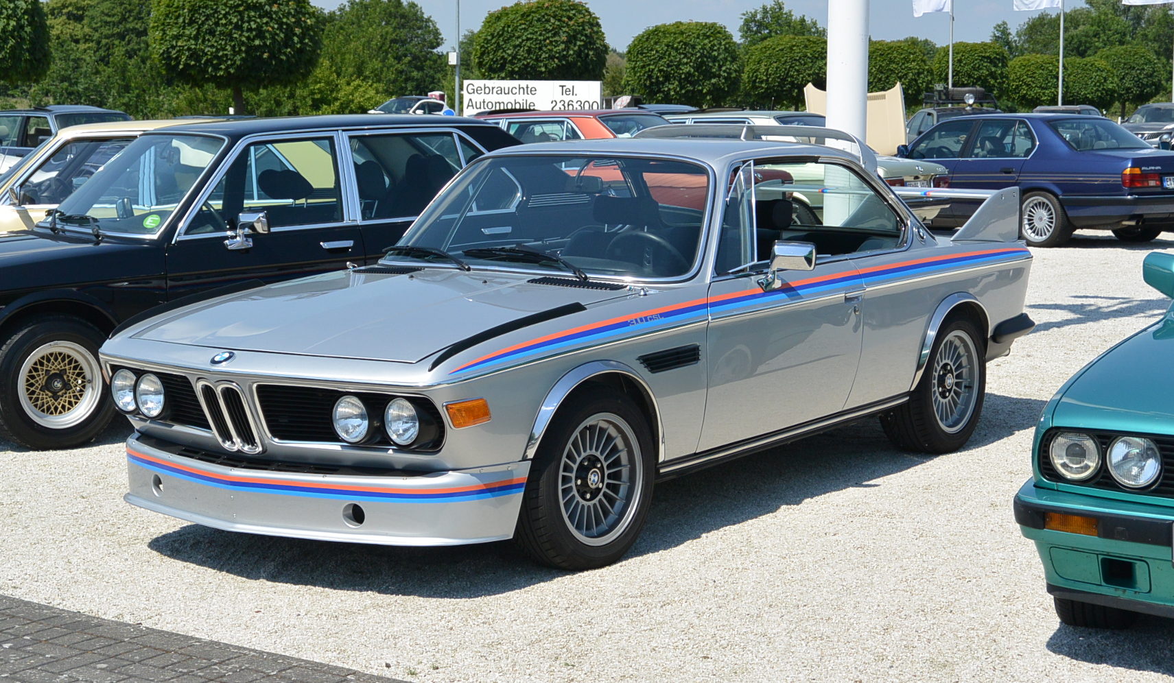 Е 9 г. BMW e9 CSL.