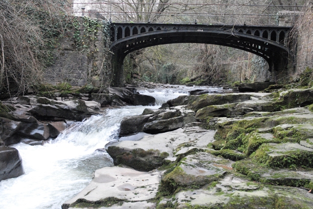 Clydach Gorge Iron Bridge - geograph.org.uk - 299475