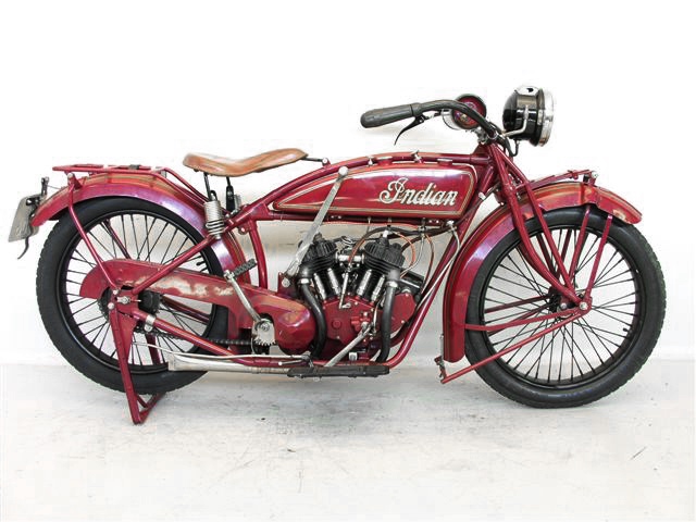 old school indian motorcycle