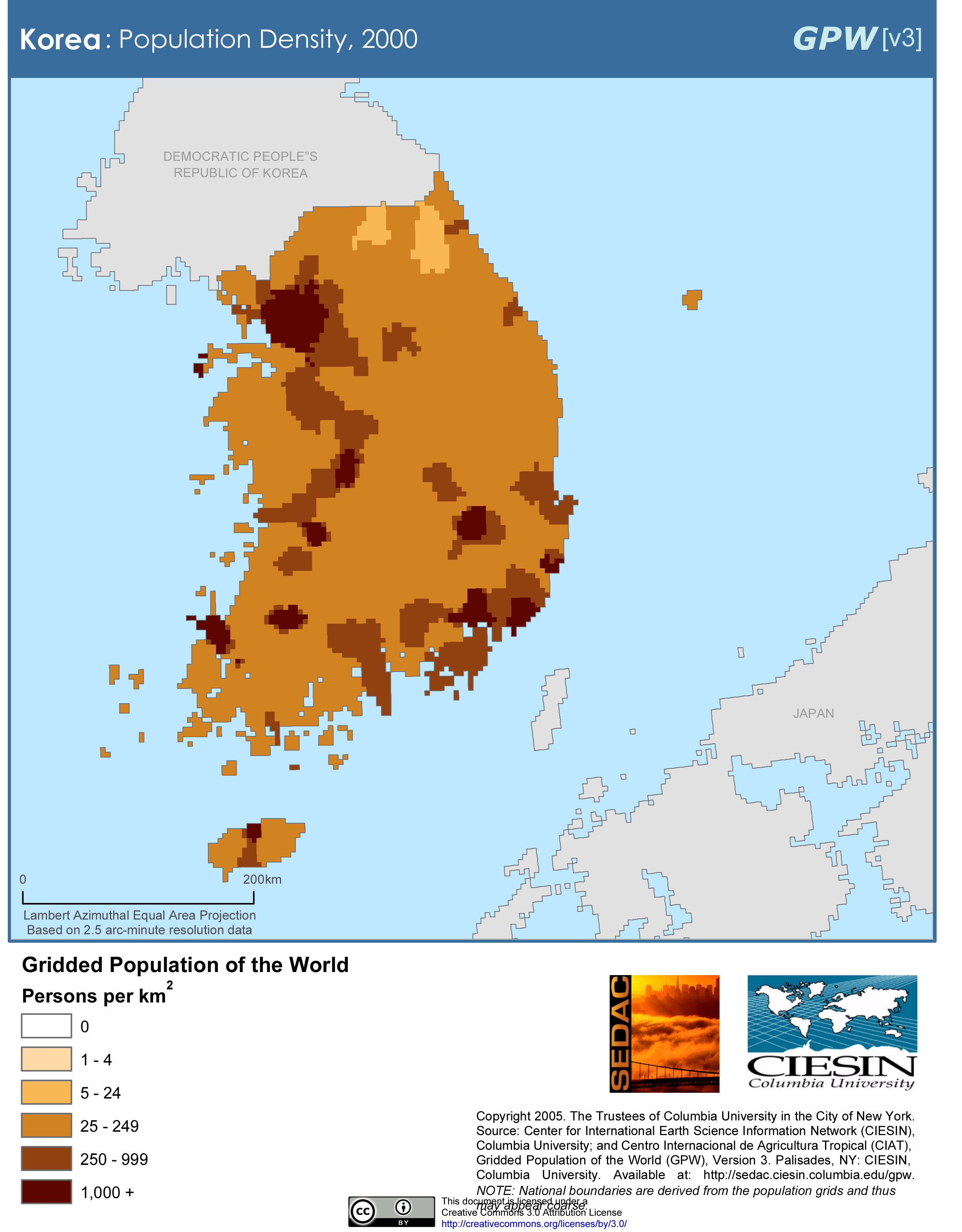 south korea population