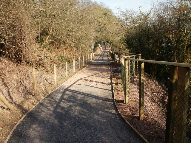 Malpas to Caerleon cycle route nears completion - geograph.org.uk - 1751681