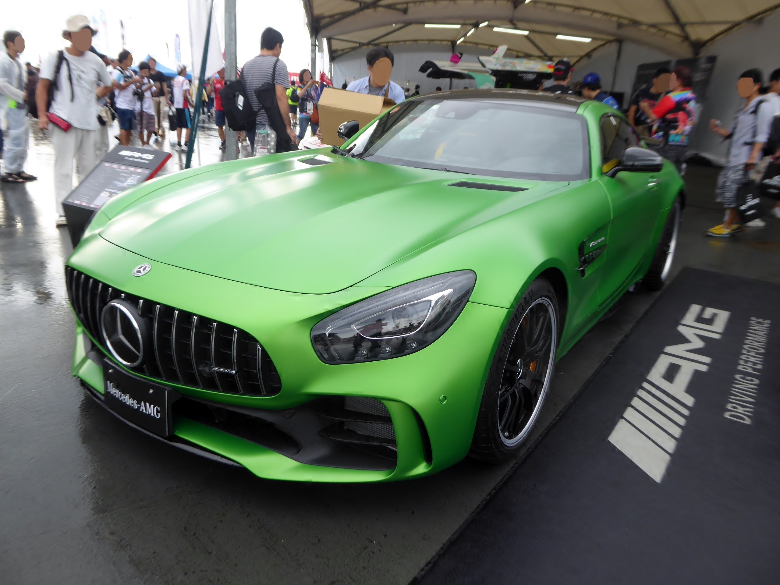 AMG gt зеленый дьявол