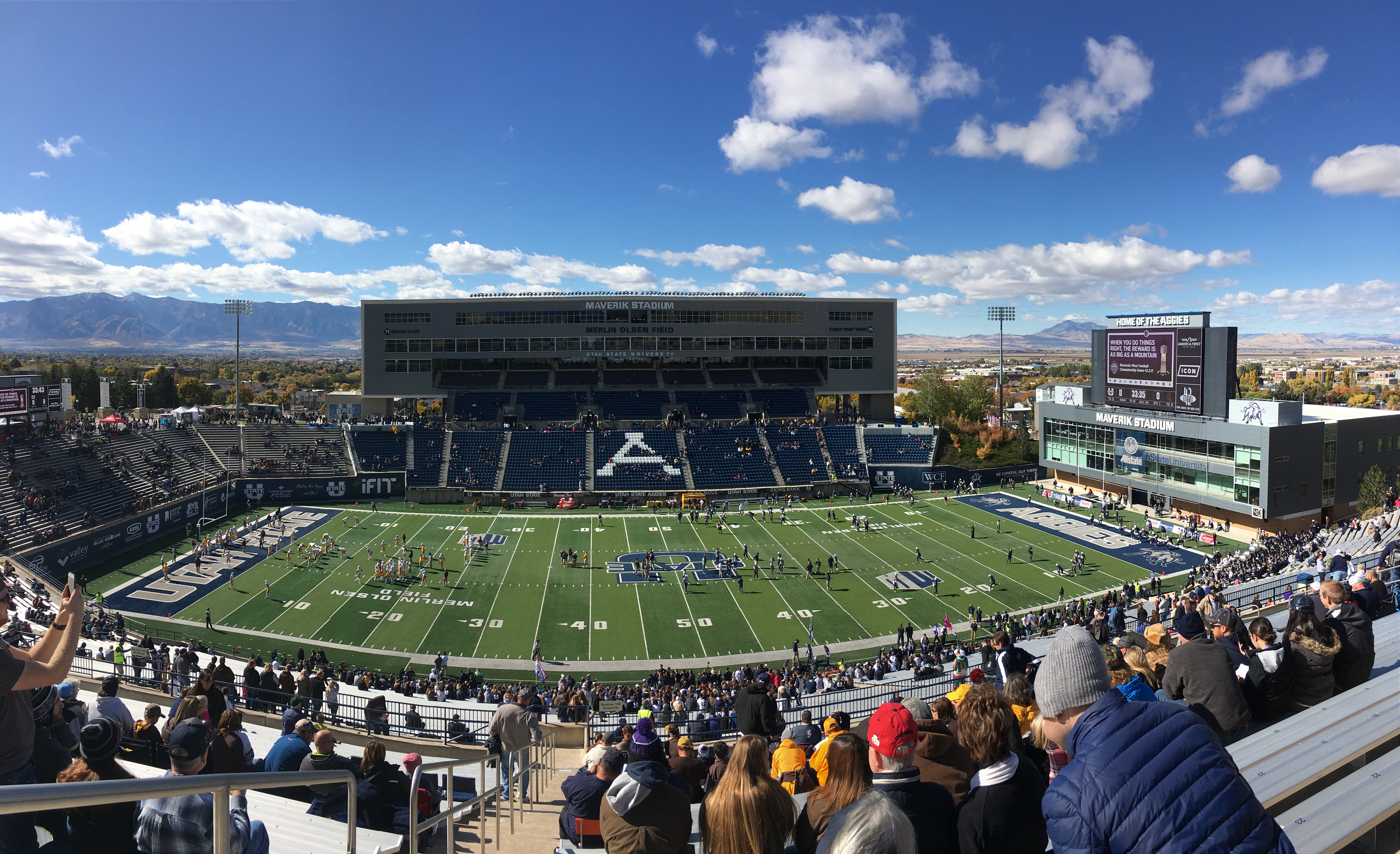 Usu Maverik Stadium Seating Chart