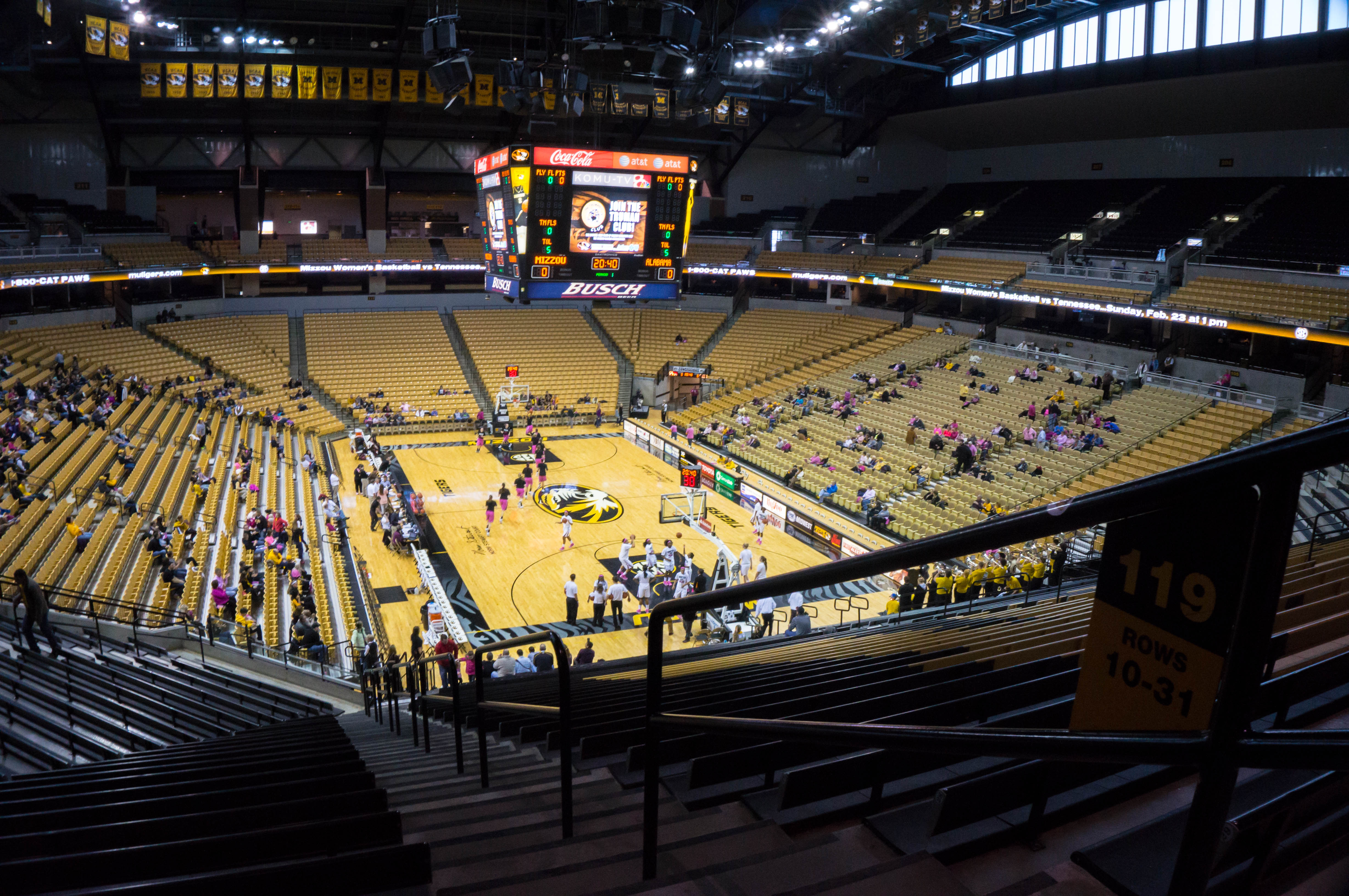 Missouri Tigers Seating Chart