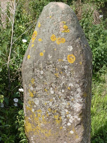 File:Old Milestone by the B1164, Sutton on Trent Road, Tuxford Parish (geograph 6044850).jpg