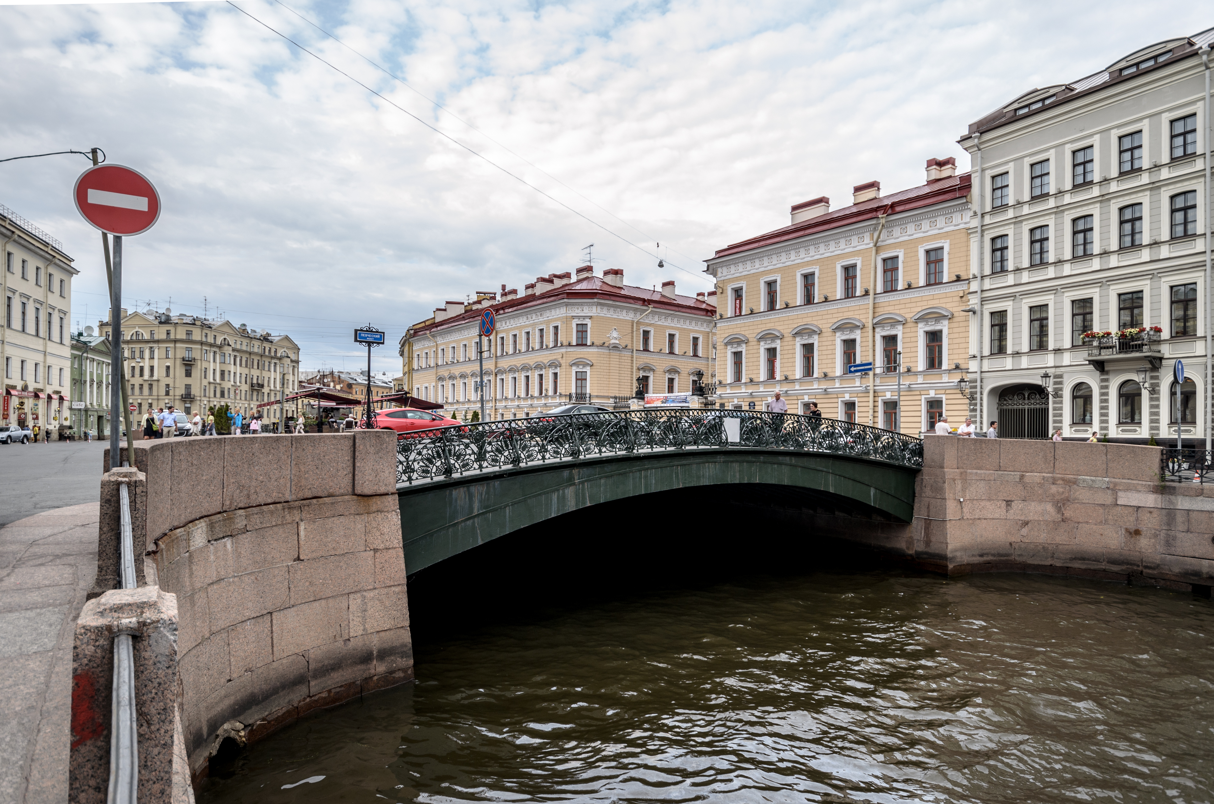 желтый мост санкт петербург