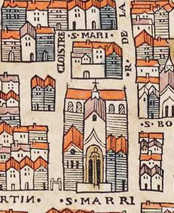 File:Plan de Paris vers 1550 eglise St-Merri.jpg