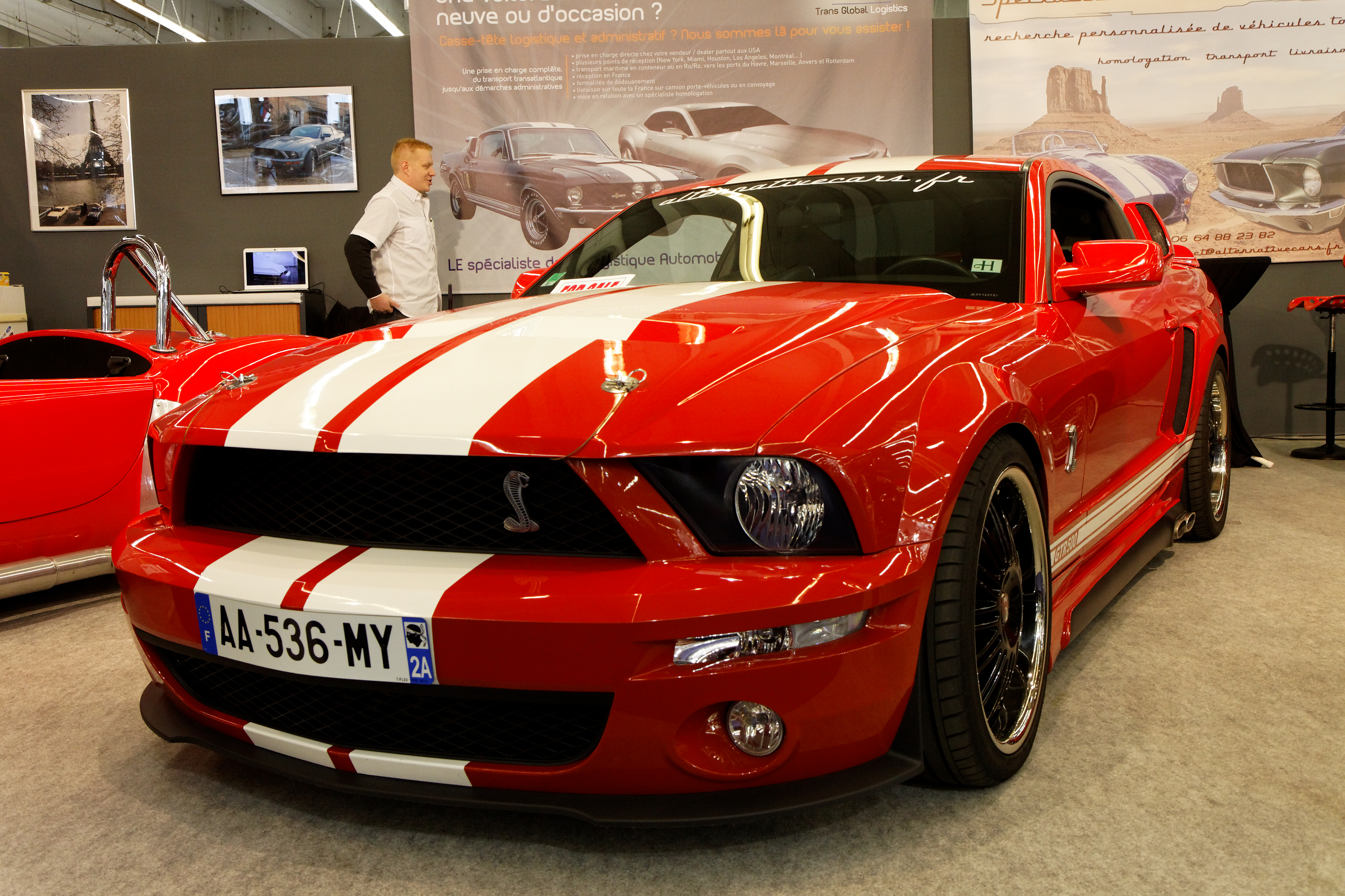 Rétromobile 2011 - Mustang Shelby GT500 - 006.jpg. 
