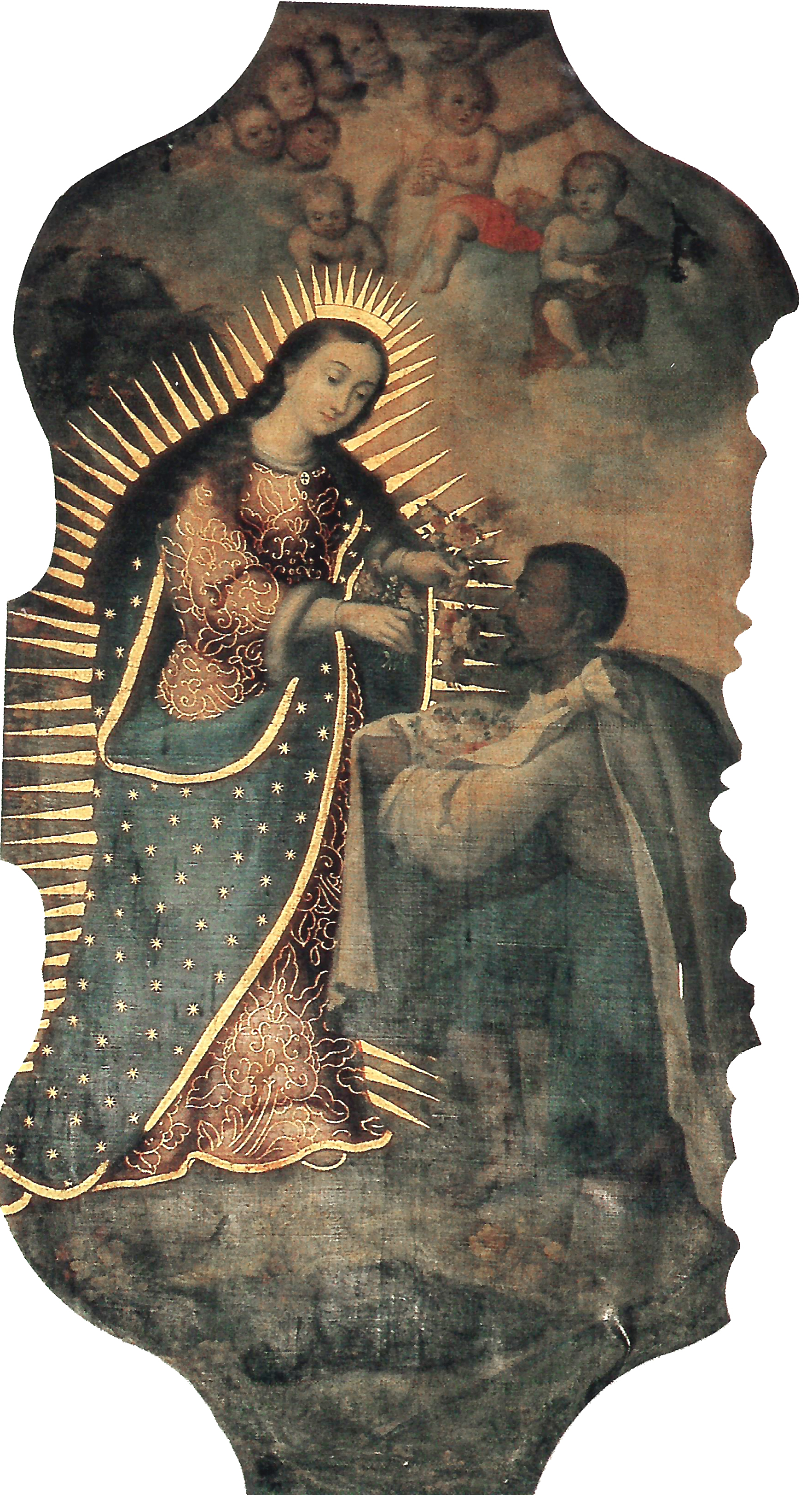 Virgen De Guadalupe con Juan Diego