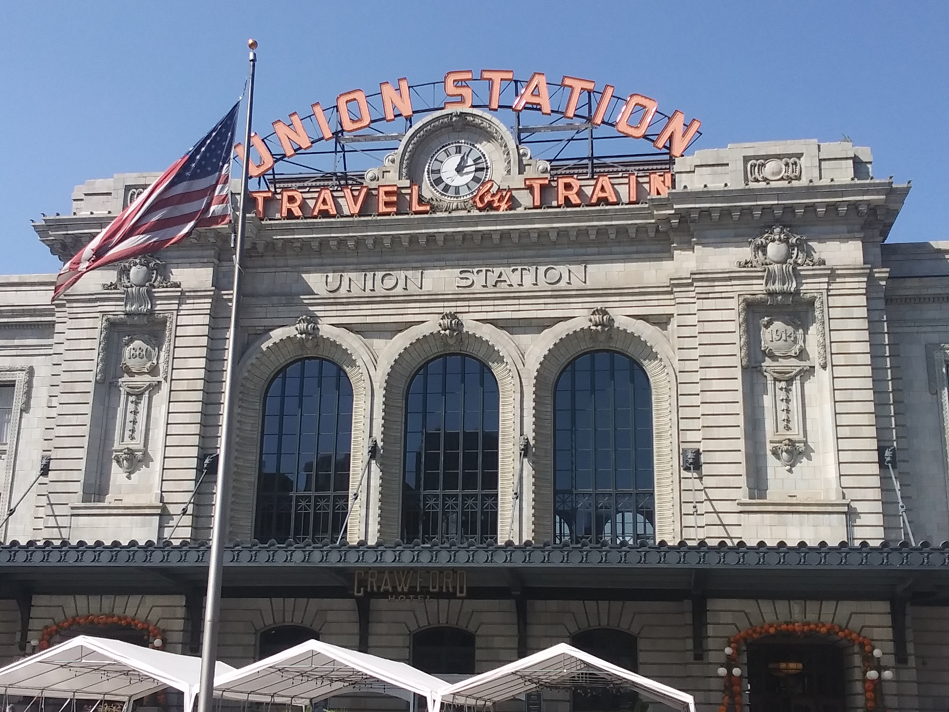 Front out. Union Station Denver. Железнодорожный вокзал Юнион-Стейшн, Денвер. Oxford Hotel (Denver, Colorado). Вокзал Юнион Стейшн, Денвер, штат Колорадо. Доклад.