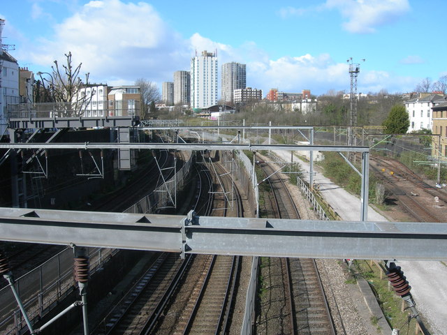 File:View From Footbridge Over West Coast Main Line - geograph.org.uk - 379784.jpg