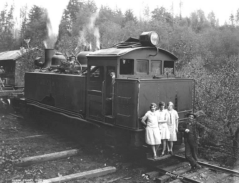 File:Waitresses and crew of Schafer Brothers Logging Company 2-6-2 side-tank  locomotive no. 10 (4669580789).jpg - Wikimedia Commons