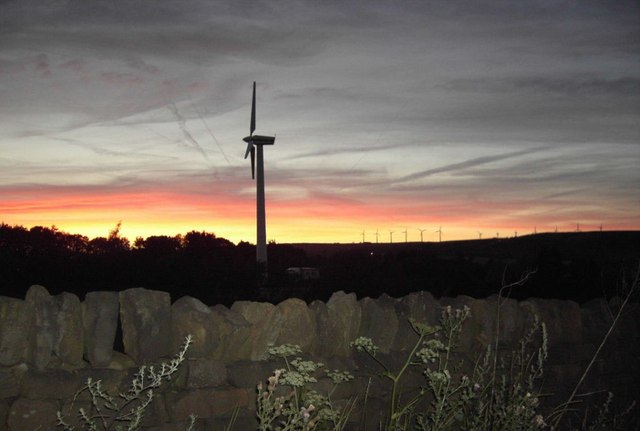 File:Wind Turbine Sunset - geograph.org.uk - 240699.jpg