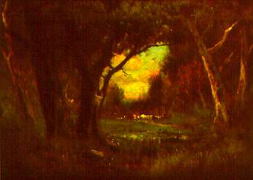 File:Woodland Scene by William Keith.jpg