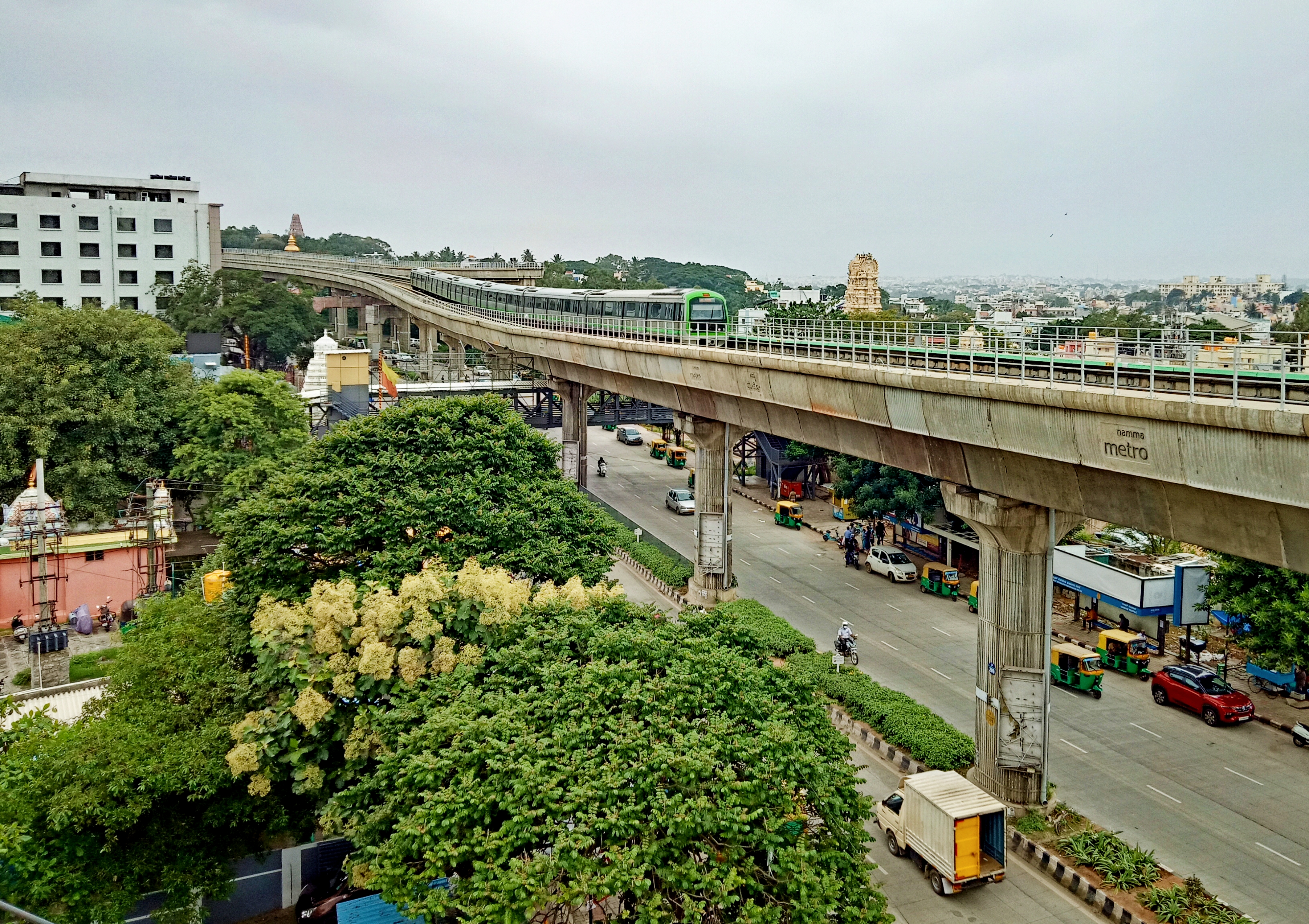 How to get to BBMP-Dr B R Ambedkar Park Indiranagar in Domlur by Bus or  Metro?