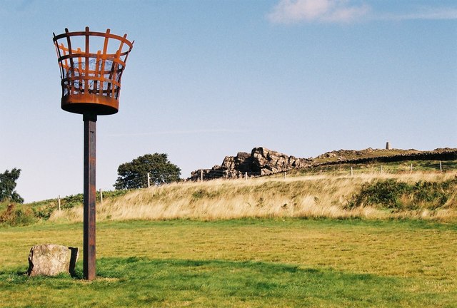 Beacon at Beacon Hill, near Woodhouse Eaves - geograph.org.uk - 1548334