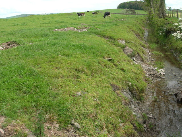 File:Burn and farmland south of Dunjarg - geograph.org.uk - 444947.jpg